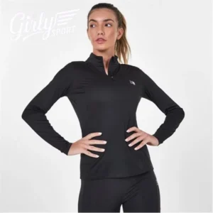 Karrimor Longsleeve quarter Zip Top Ladies