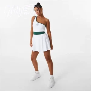 Slazenger Sofia Richie One Shoulder Skort Dress